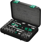 Dopsleutelset met ratel 1/4" 4-14 mm 42 st. Wera 8100 SA 2 Zyklop