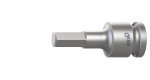 Power screwdriver bit for hexagon socket SW14 mm 1/2" L=55 mm DIN3121, ASW
