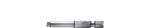 Bit Professionele zeskant 1/4", E 6.3 7047R Z SW 4,0x50 mm kogelkop Wiha 25740