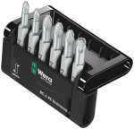 Bitsatz PZ 50 mm 6 tlg. Wera Bit Check 6 PZ Universal