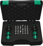 Torque screwdriver set 1/4" 0.3-3Nm 26 pcs. Wera Serie 7400