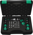 Momentsleutel schroevendraaierset 1/4" 0,3-6Nm 27 st. Wera Serie 7400