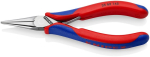 Electronic gripper flat/round 145 mm, mirror polished head, MK handle Knipex 35 62 145