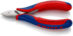 Elektronik-Seitenschneider 115 mm spiegelpoliert spitz,, MK-Griff Knipex 77 42 115