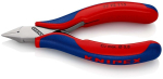 Elektronikseitenschneider kl. Facette 115 mm spiegelpoliert spitz,, MK-Griff Knipex 77 72 115