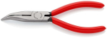 Flachrundzange mit Schneide gebogen 160 mm, Kopf poliert Knipex 25 21 160