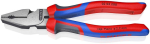 Power combination pliers 200 mm, polished head, MK handle Knipex 02 02 200