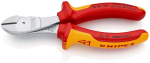 Power side cutter VDE 160 mm, chrome-plated, MK handle Knipex 74 06 160