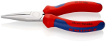 Long nose pliers flat jaws 140 mm, chrome-plated, MK handle Knipex 30 15 140