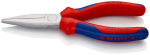 Long nose pliers flat jaws 160 mm, chrome-plated, MK handle Knipex 30 15 160
