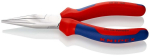 Long nose pliers flat/round jaws 160 mm, chrome-plated, MK handle Knipex 30 25 160