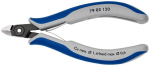 Electronics side cutter small bevelled 120 mm, burnished, small head, MK handle Knipex 79 02 120