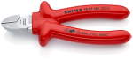 Seitenschneider VDE 160 mm, verchromt, tauchisoliert Knipex 70 07 160