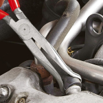 Spark plug socket puller 200 mm, polished head Knipex 38 91 200