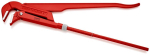 Pipe wrench 90° 750 mm, 4", red powder-coated Knipex 83 10 040