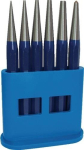 Durchtreibersatz 6tlg. 1/2/3/4/5 mm + Körner 10 mm Promat 812365