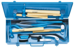 Dent removal tool set 12-piece in sheet steel case Gedore S 280