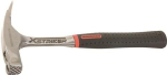 Lathe hammer 950g w.magnet roughened polished cow handle Peddinghaus