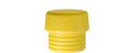 Impact head for safety soft-face mallet 831-5 50 mm medium hard round yellow Wiha 26429