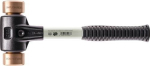 Schonhammer Ø 30 mm 690g Cu m.Ku.-Hülse m.Schlageinsatz Halder