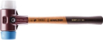 Zachte moker Ø 60 mm 1445g Super-Cu./TPE m.impact invoegen Halder