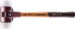 Zachte moker met houten steel D= 60 mm 1290g Simplex Halder