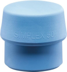 Zachte slaghamer Ø 30 mm TPE blauw/zacht Halder