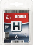 Brackets 37/8 LxW 8x10.6 mm, galvanised, 2000 pcs. Novus