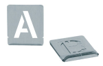 Signing stencil set Font h.40 mm A-Z NW