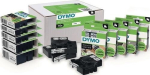 Scriptband 12 mm / 7 m zwart a wit Dymo 45013