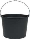 Bouwbak met kruisbodem 20 L= zwart NW
