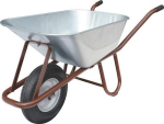 Kruiwagen voor beton 90 liter luchtwiel NW