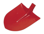 Frankfurt shovel size 5, sheet 29x27cm, red with bulge, Promat 818404