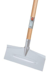 Sneeuw- en modderschuiver Stalen bord 500x180 mm, handgreep 1300 mm Ideaal