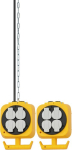 Pendelstroomverdeler perslucht 5 m 2x4 stekker H05VV-3G1.5 Brennenstuhl