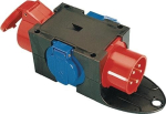 Kompaktverteiler 16A CEE-Stecker 16A/CEE-KuppL=