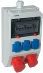 Stroomverdeler Ku. 2xCEE 16A 400V 2Stopcontacten 230V VOTHA