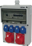 Stroomverdeler Ku. m.FI 40A 2xCEE 16A 400V VOTHA