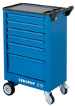 Workshop trolley 605x375x930 mm, 6 drawers Gedore 1578