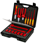 Compacte veiligheidskoffer 17-delig Knipex 98 99 11