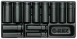 Power screwdriver bit set 1/2" 12-piece in ES module Gedore 1500 ES-K 19 L