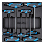 Offset screwdriver set 9-piece in 2/3 ES module Gedore 1500 ES-DT 42
