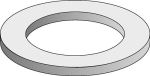 Verbindingsdichting 18x11.8x2 voor cilinderdrukregelaar Zuur-stikstof-waterstof/vormend gas/argon