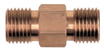 Double threaded nipple G3/8RE x G3/8RE Brass, DIN/EN560