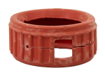 Gummischutzkappe für Manometer 63mm rot