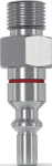 Hose coupling pin G3/8LH AGS / SK 100-3 for fuel gas WITT