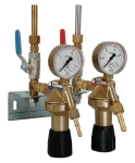 Withdrawal point station O2/acetylene 2-fold Rhöna