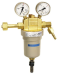 Cylinder pressure reducer, outlet G1/2" Oxygen, 1-stage 300 bar to 0-20 bar Constant 2000 knife, for high extraction