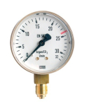 Neutral pressure gauge 0-200/315bar Contents print Rhöna