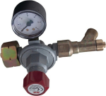 Propanregler 0,5-4bar Abgabe b.12kg/h m.Manometer REGELB./14KG/H Rhöna